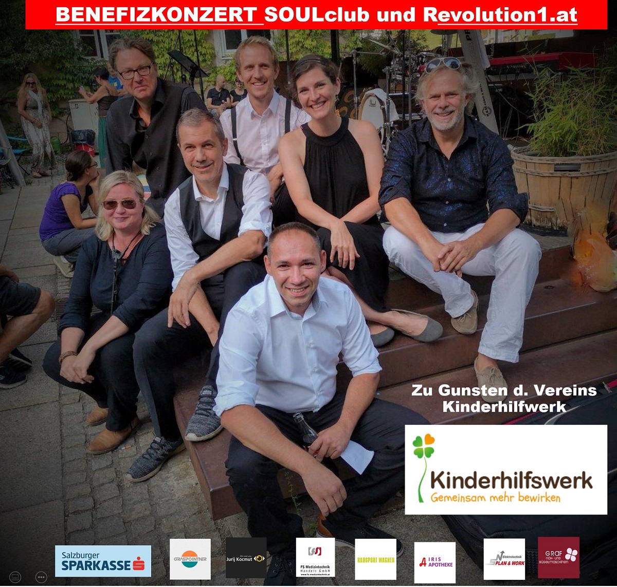 Benefizkonzert SOULclub Salzburg Mark